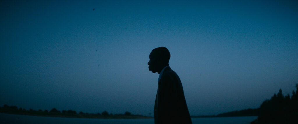 Film still from Demba